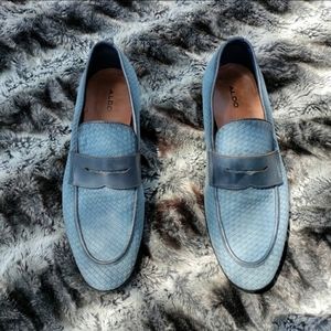 Aldo leather loafers